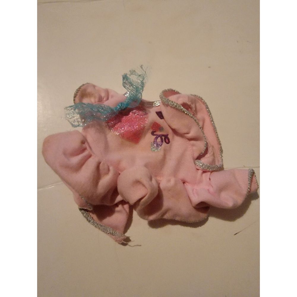 Vintage Barbie Ken Skipper‎ Doll Accessory Clothing Pink Silver Top VTG